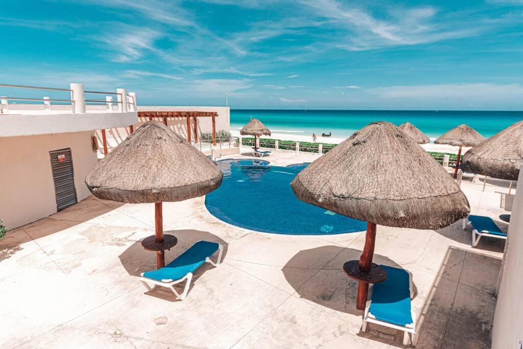 Ocean View Apartment, Best Beach Area, 3 Bedrooms Cancún Exterior foto